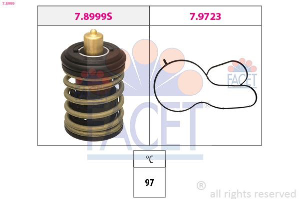 Termostato Volkswagen Golf preço, a partir de 12,09 USD