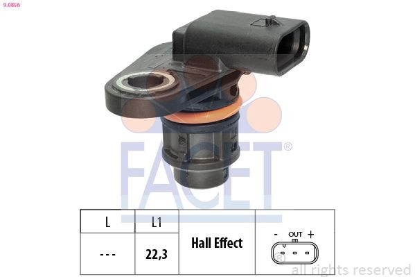 Sensor de posição da árvore distribuidora para Ford Fiesta Mk7 