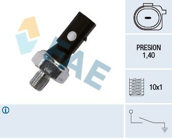 12885 FAE Sensor de pressão de óleo