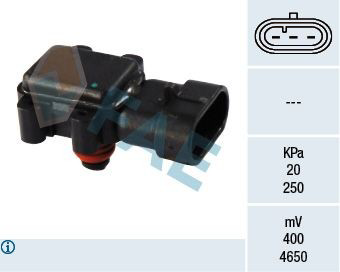 15018 FAE Sensor de pressão no coletor de admissão, MAP