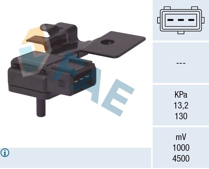 15087 FAE Sensor de pressão no coletor de admissão, MAP