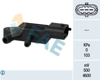 16107 FAE Sensor de pressão dos gases de escape