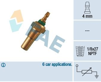 Compre Sensor de temperatura do fluido de esfriamento Land Rover Discovery 1