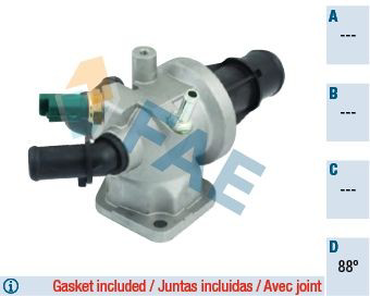 Compre Caixa do termostato Opel Combo 