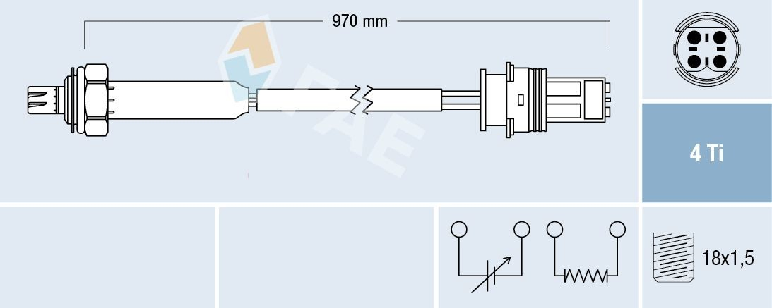 11781748762 BMW Sonda lambda, sensor de oxigênio