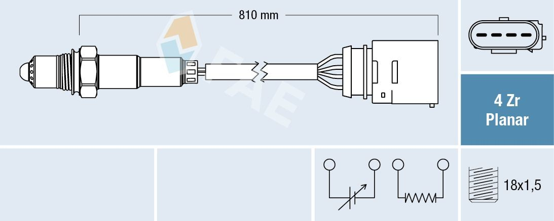 Compre 06A906262BB Lamborghini Sonda lambda, sensor de oxigênio depois de catalisador
