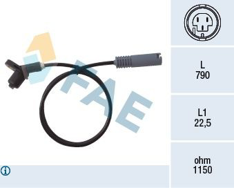 78017 FAE Sensor ABS traseiro