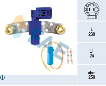 79320 FAE Sensor de posição (de revoluções) de cambota