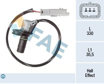 Sensor de velocidade para Citroen C3 AIRCROSS II 2R, 2C