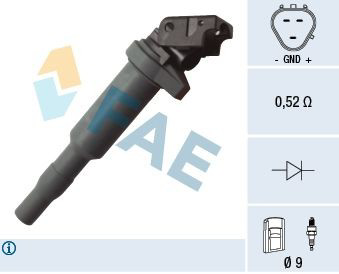 80281 FAE Bobina de ignição