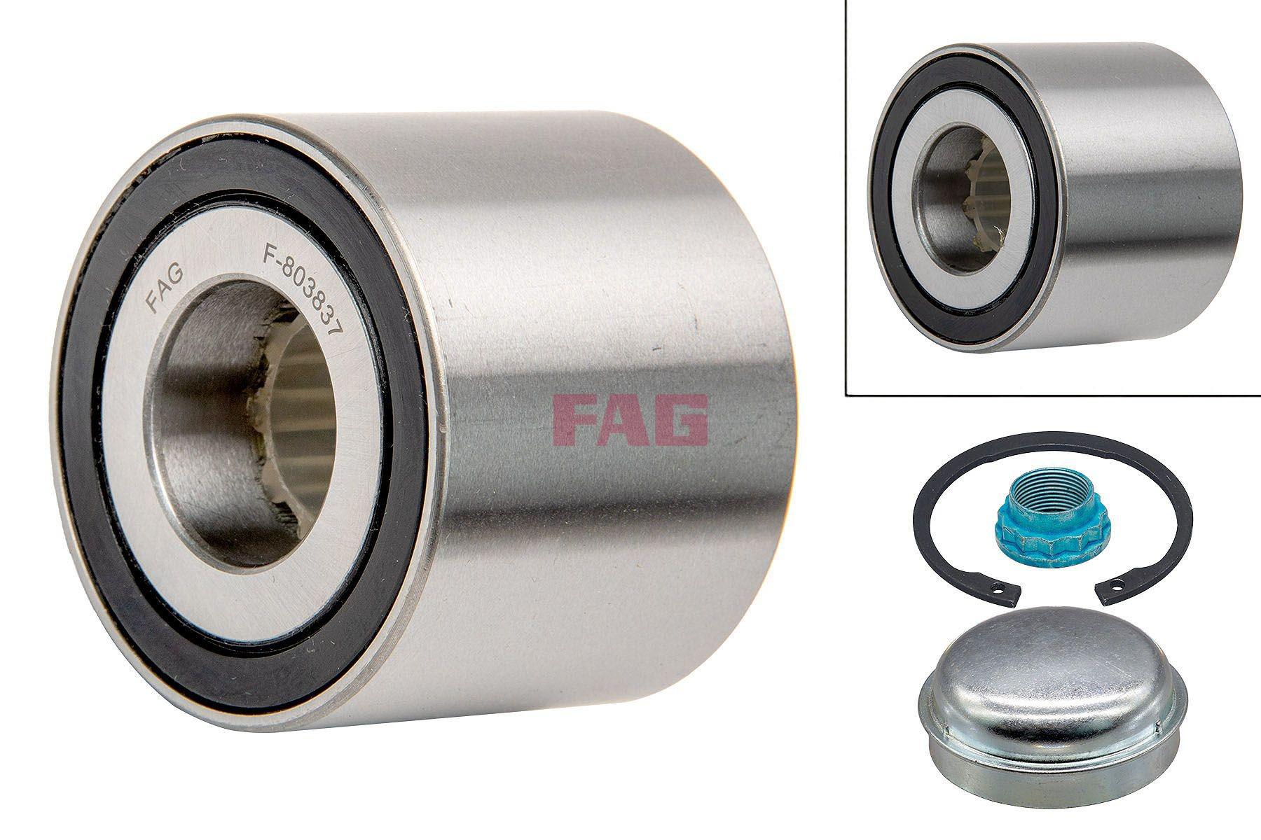 Rolamento de cubo traseiro Mercedes A  W168
