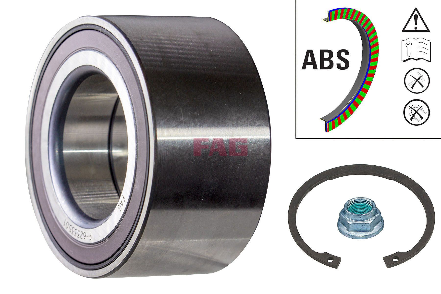 Rolamento de cubo dianteiro FAG 713679310 preço, a partir de 51,72 USD