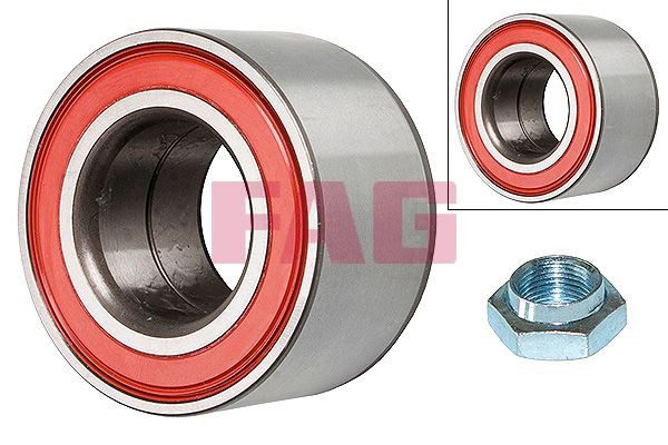  Rolamento de cubo dianteiro Seat Ibiza I hatchback (021A) (1984 - 1993) I
