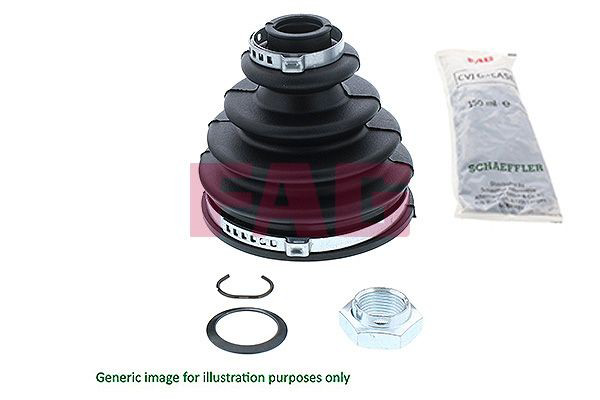  Bota de proteção externa de junta homocinética do semieixo dianteiro Audi A6 C8 sedan (4A2) (2018 - 2025) C8