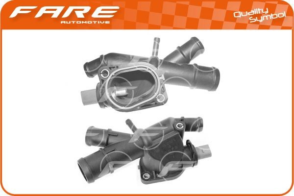 14832 Fare Flange do sistema de esfriamento (união em T)
