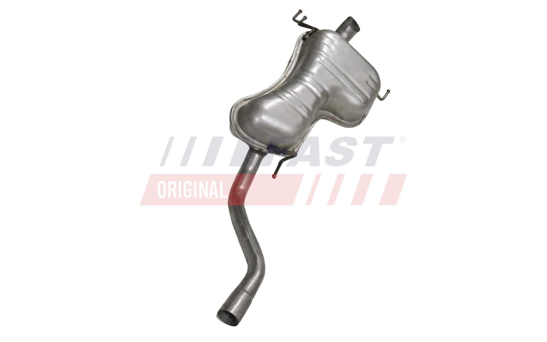 Silenciador, parte traseira para Fiat Doblo 263