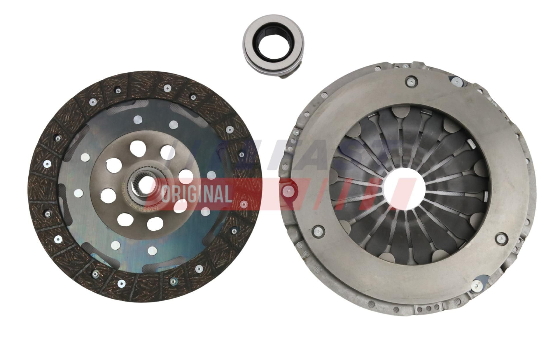  Kit de embraiagem (3 peças) Audi Q2 SUV (GAB, GAG) (2016 - 2026) 