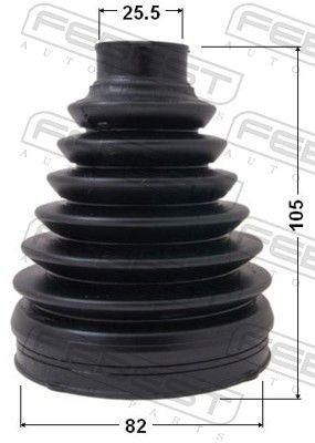 Compre Bota de proteção externa de junta homocinética do semieixo dianteiro Hyundai Elantra 5