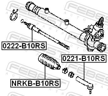Ponta externa da barra de direção Nissan Almera preço, a partir de 20,08 USD