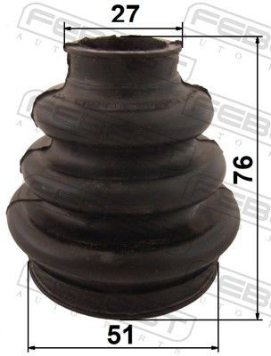 Compre Bota de proteção interna de junta homocinética do semieixo dianteiro BMW X1 
