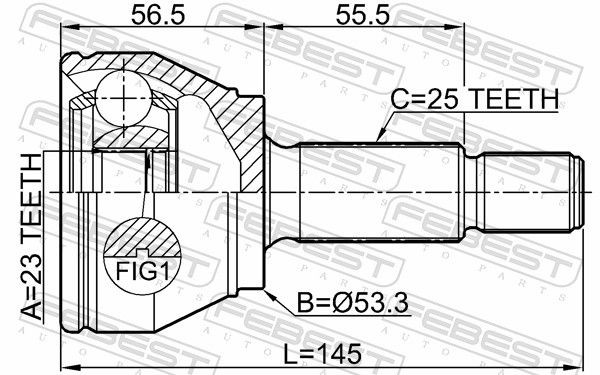 Junta homocinética externa dianteira Ford Focus preço, a partir de 29,60 USD