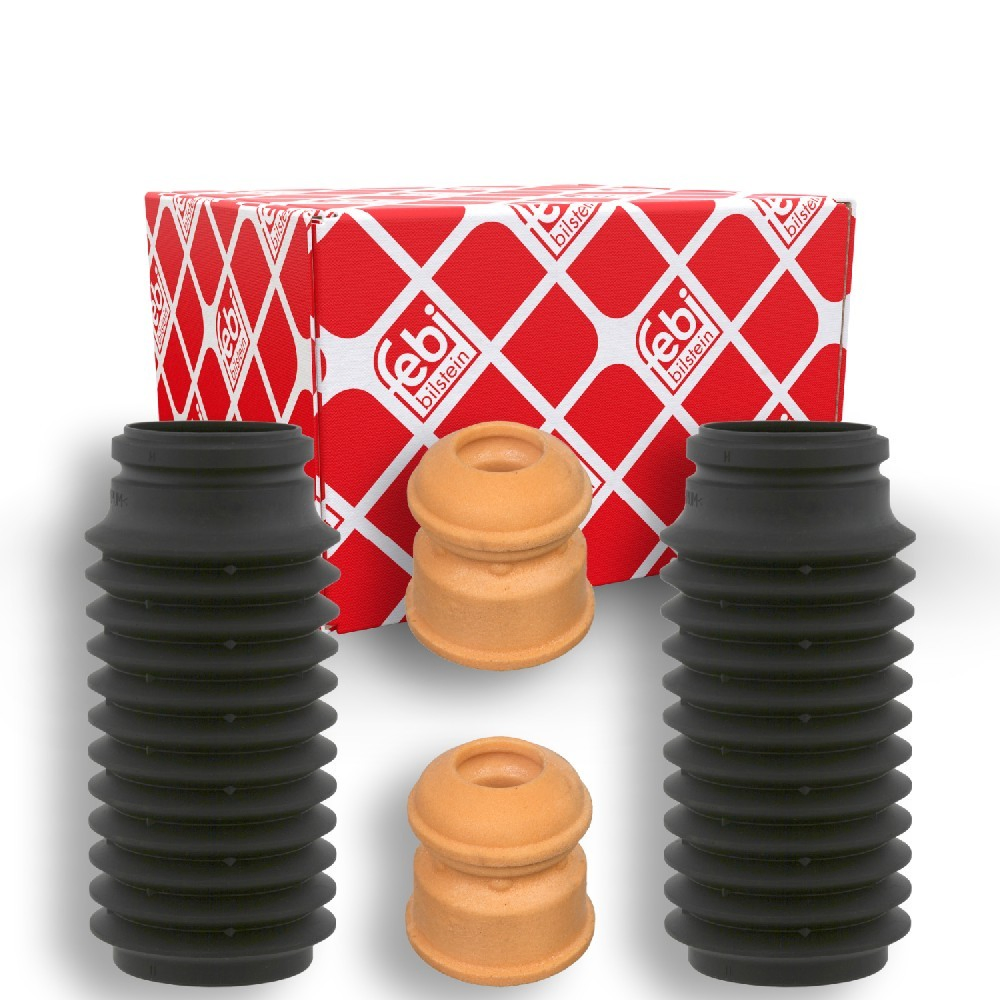106121 Febi Pára-choque (grade de proteção) de amortecedor dianteiro + bota de proteção
