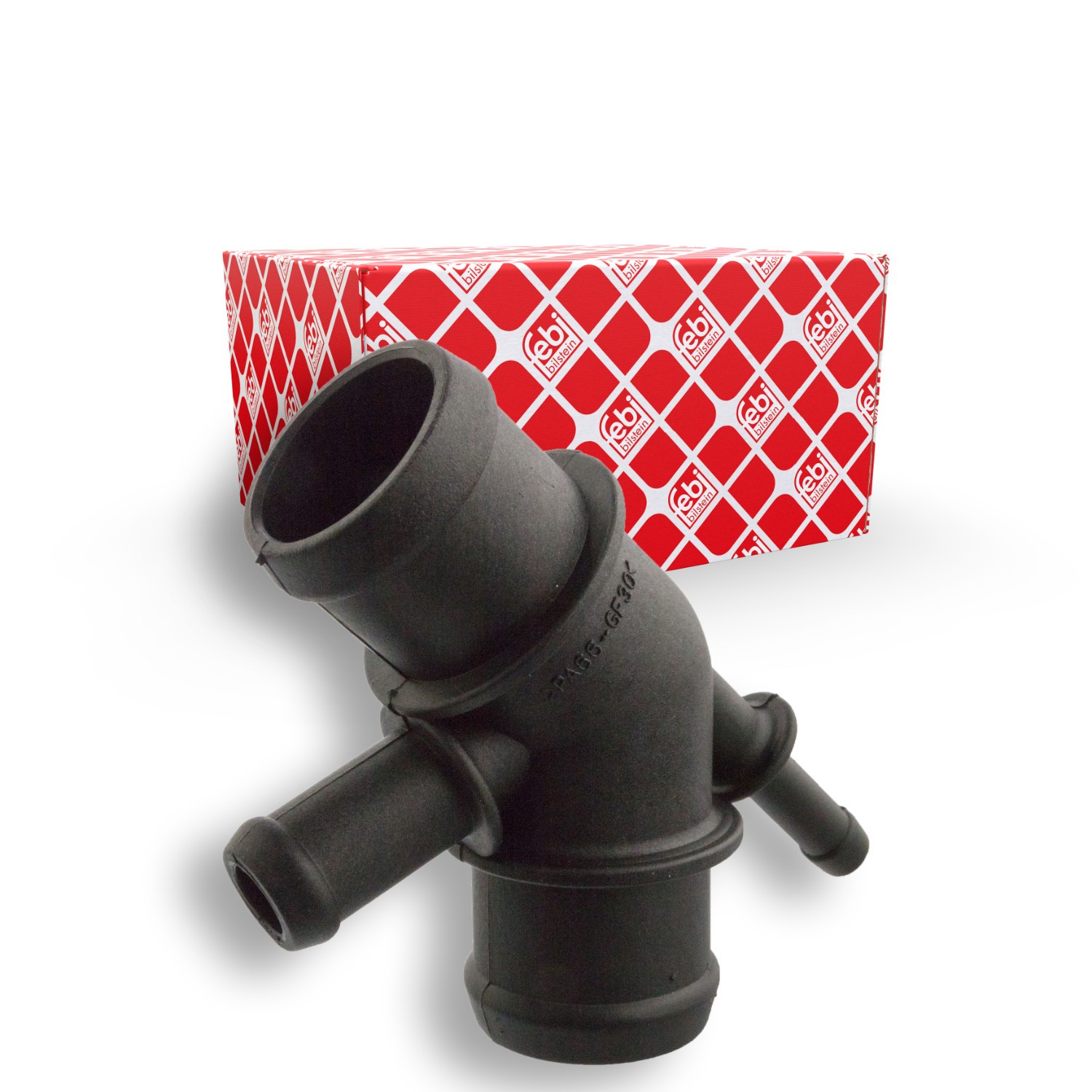 Flange do sistema de esfriamento (união em T) Febi 107181 preço, a partir de 4,07 USD