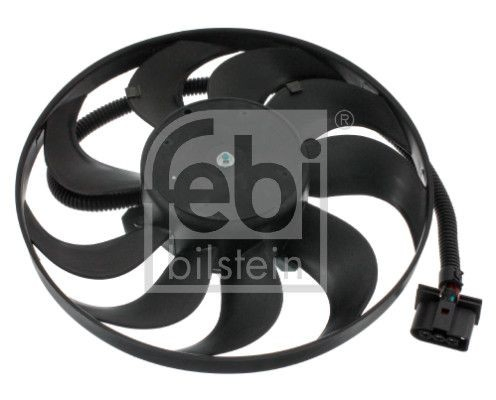 Ventilador elétrico de esfriamento montado (motor + roda de aletas) direito Febi 14744 preço, a partir de 67,66 USD