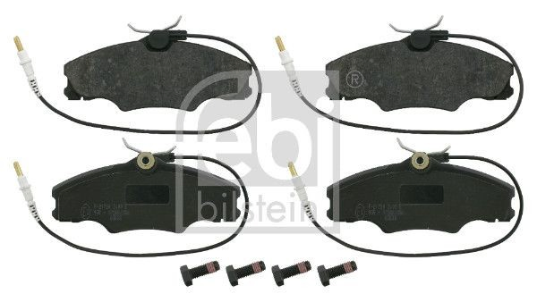 Sapatas do freio dianteiras de disco Febi 16221 preço, a partir de 30,67 USD