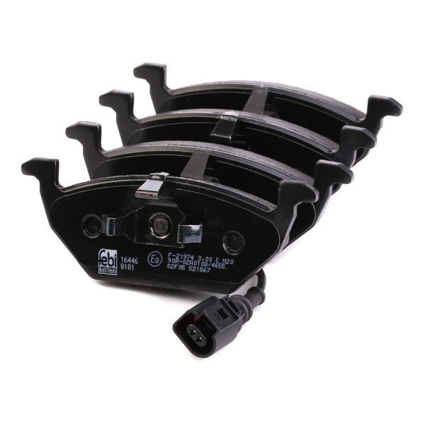 Compre 16446 Febi Sapatas do freio dianteiras de disco