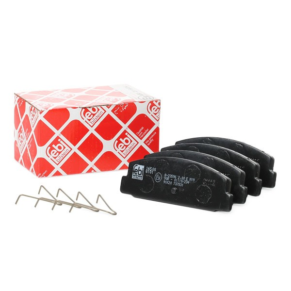 Compre 16500 Febi Sapatas do freio traseiras de disco