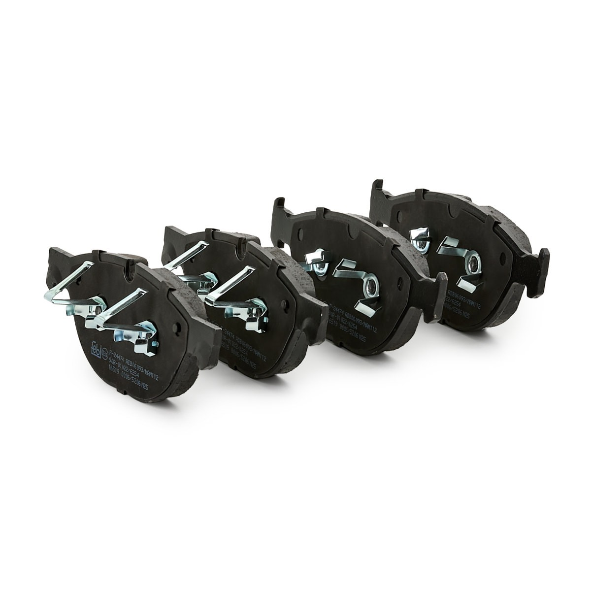Compre 16519 Febi Sapatas do freio dianteiras de disco