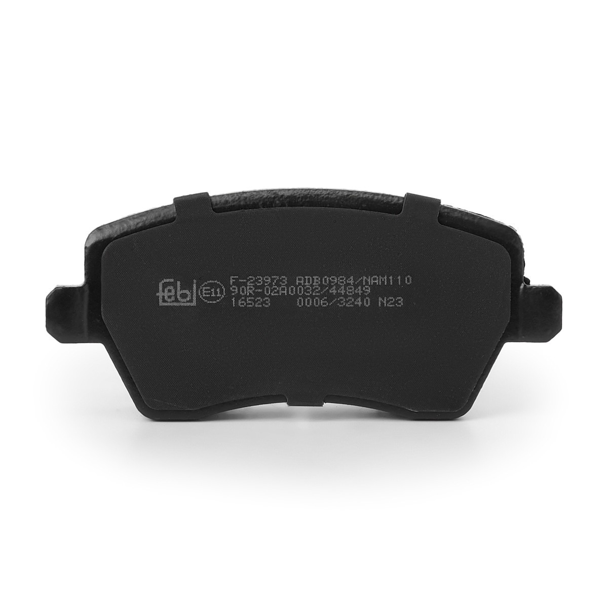 Compre 16523 Febi Sapatas do freio dianteiras de disco