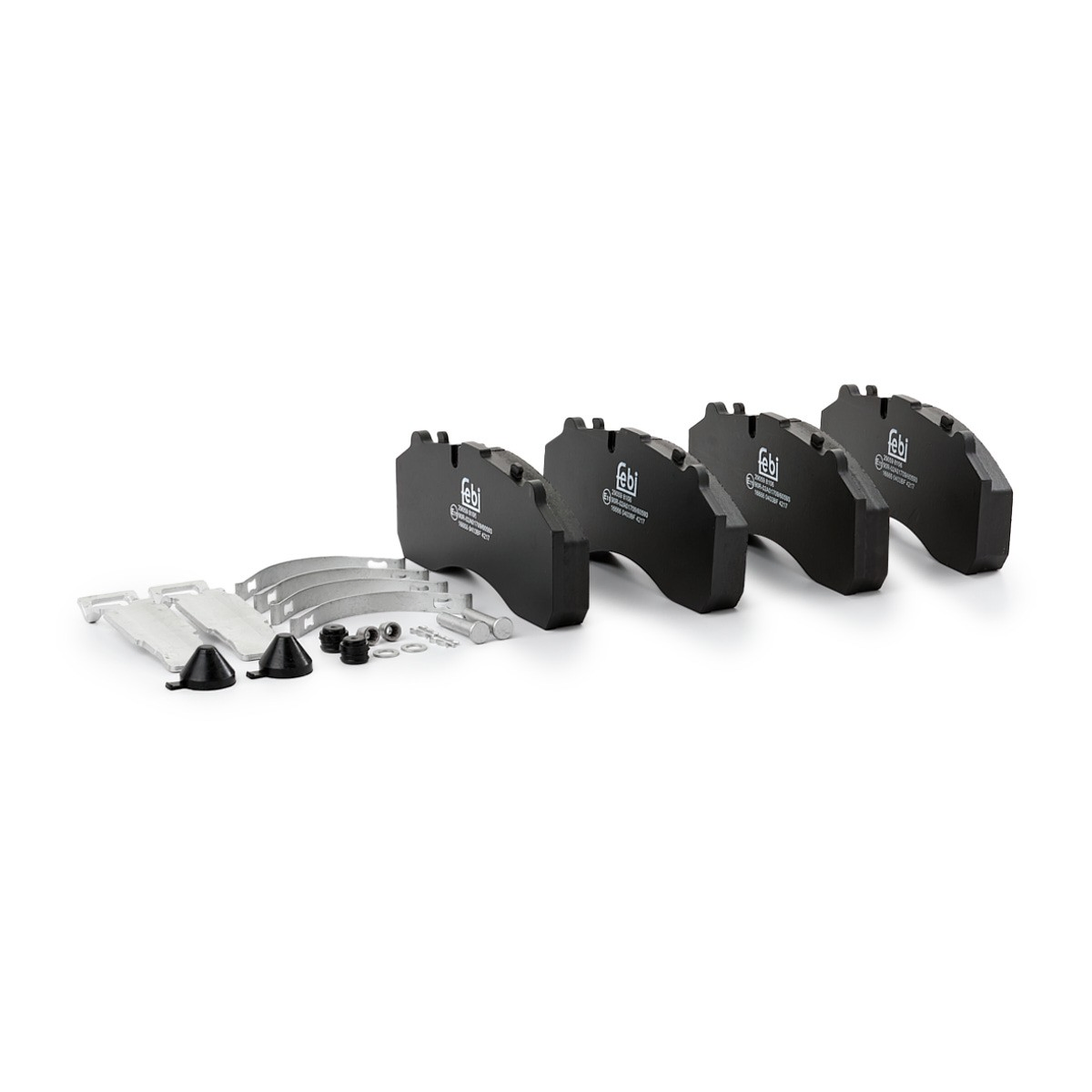 Sapatas do freio dianteiras de disco Febi 16666 preço, a partir de 102,07 USD