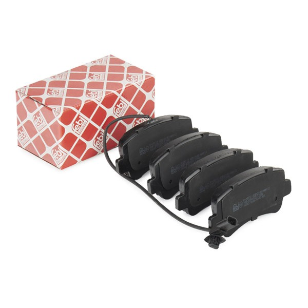 Compre 16843 Febi Sapatas do freio traseiras de disco