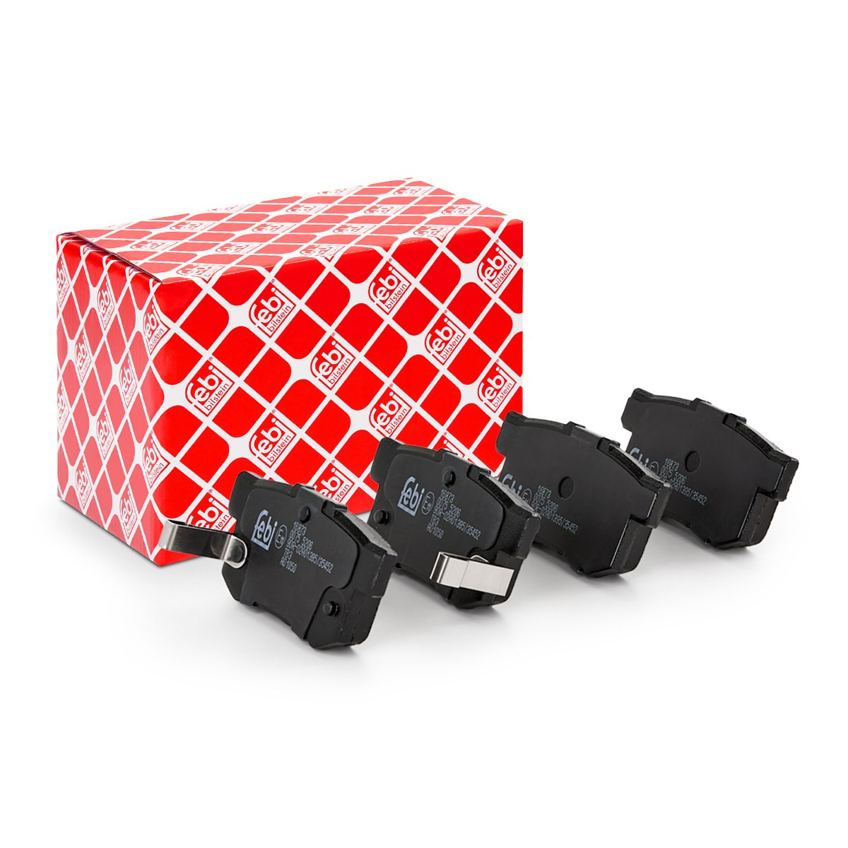 Compre 16873 Febi Sapatas do freio traseiras de disco