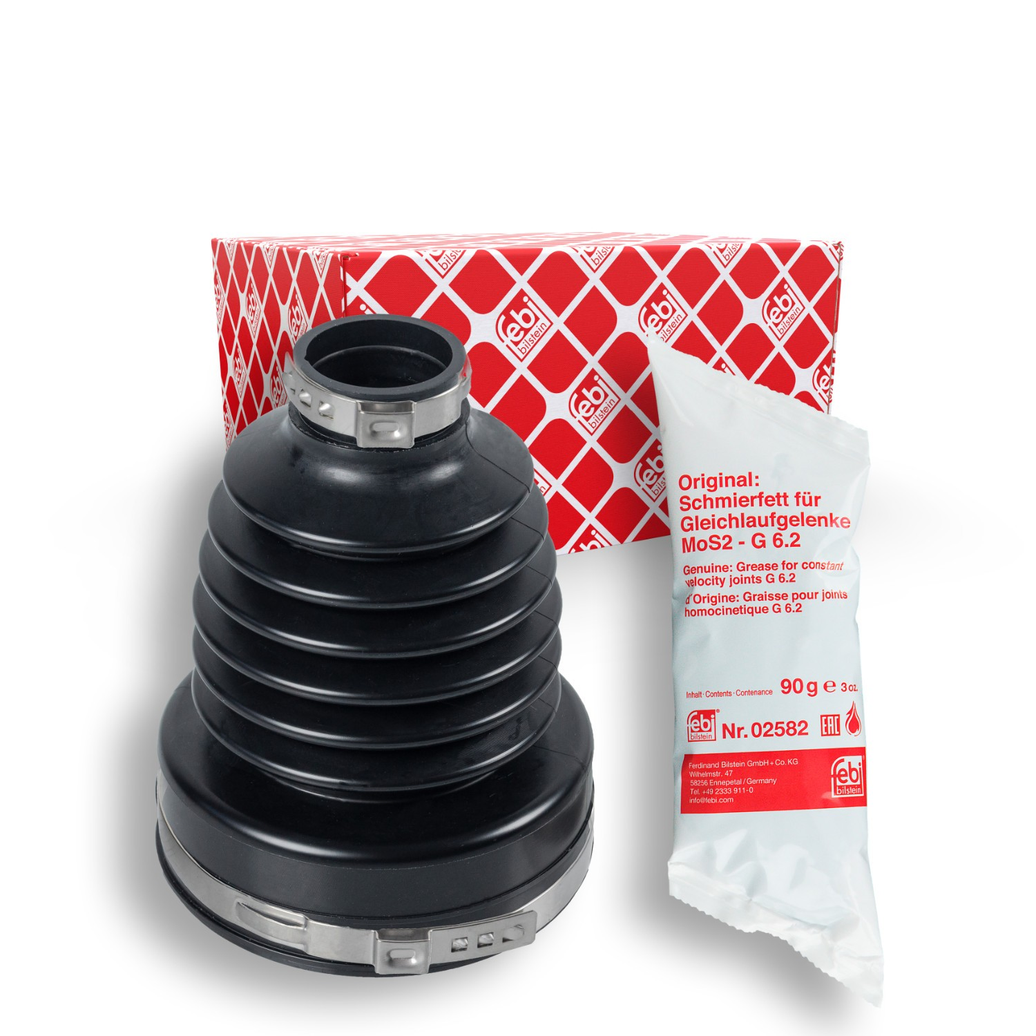 Bota de proteção externa de junta homocinética do semieixo dianteiro Ford Fiesta Mk6 CB1