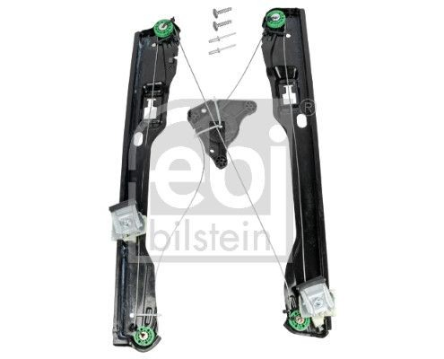 Mecanismo de acionamento de vidro da porta dianteira esquerda para Volkswagen Touareg II 7P5, 7P6