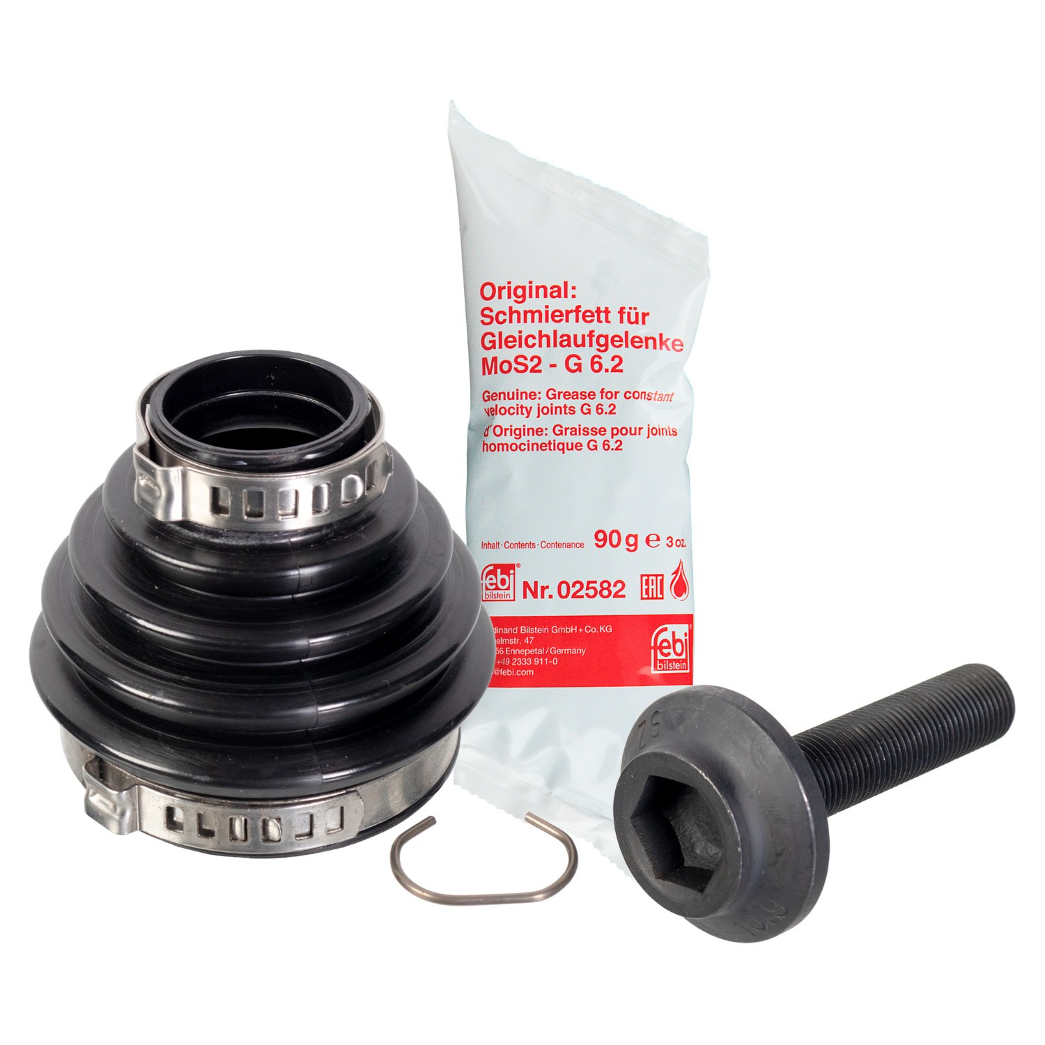 Bota de proteção externa de junta homocinética do semieixo traseiro Febi 180209 preço, a partir de 18,09 USD