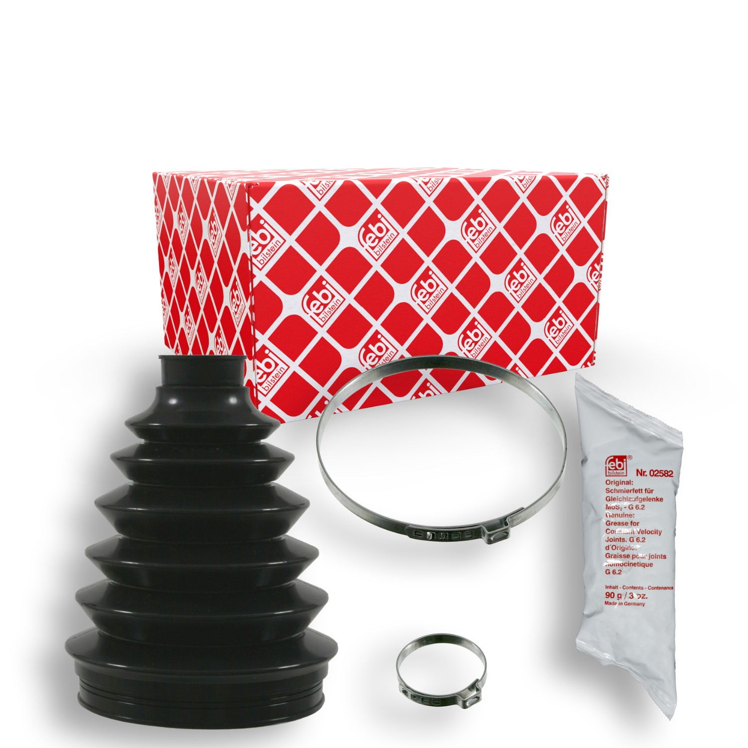 Bota de proteção externa de junta homocinética do semieixo dianteiro para Volvo S80 I TS, TH, KV