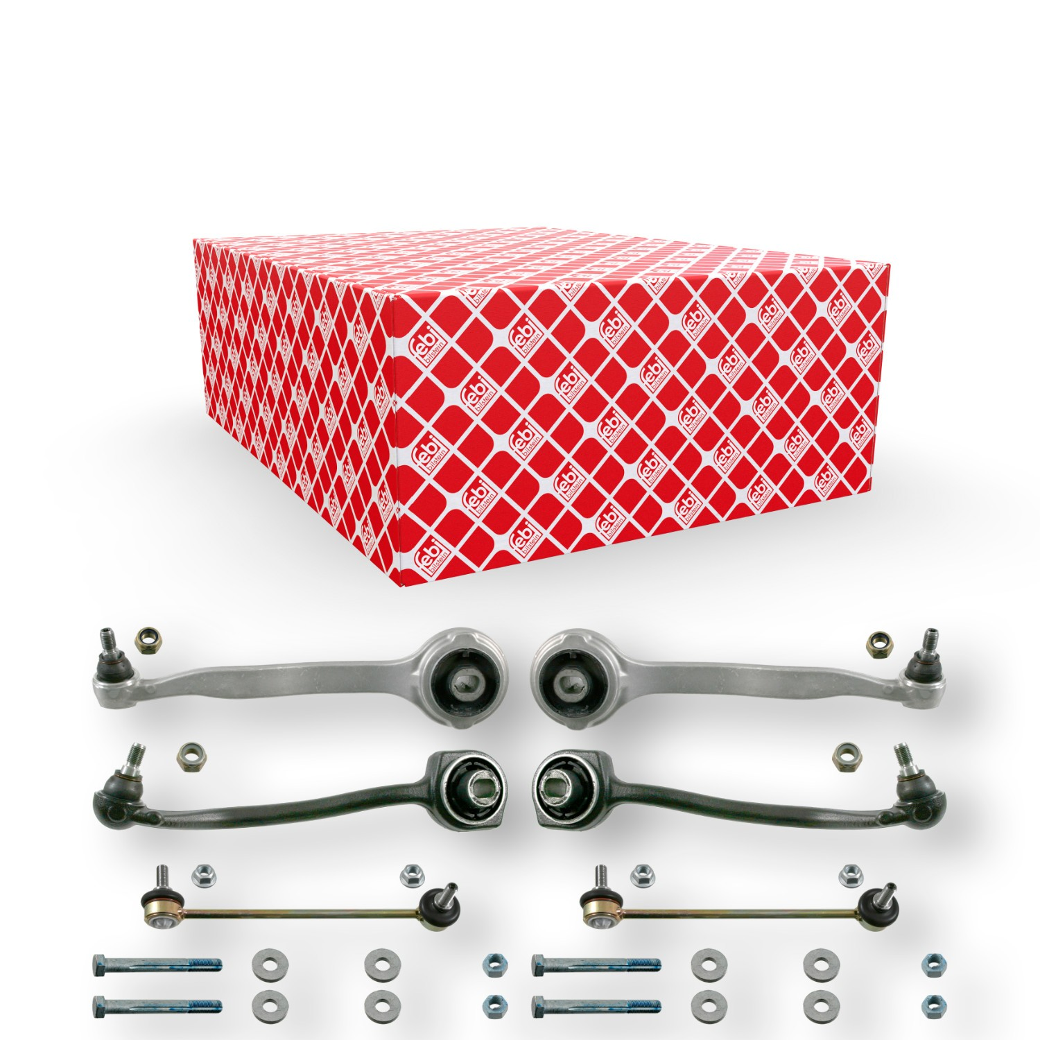 Kit de braços oscilantes de suspensão dianteira Febi 23702 preço, a partir de 512,12 USD