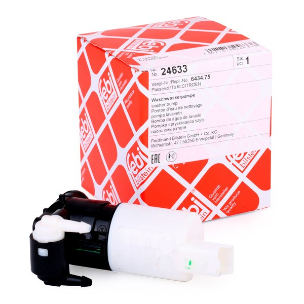 24633 Febi Bomba de motor de fluido para lavador de vidro dianteiro