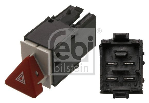 Botão de ativação do sinal de emergência Volkswagen Passat B6 3C5
