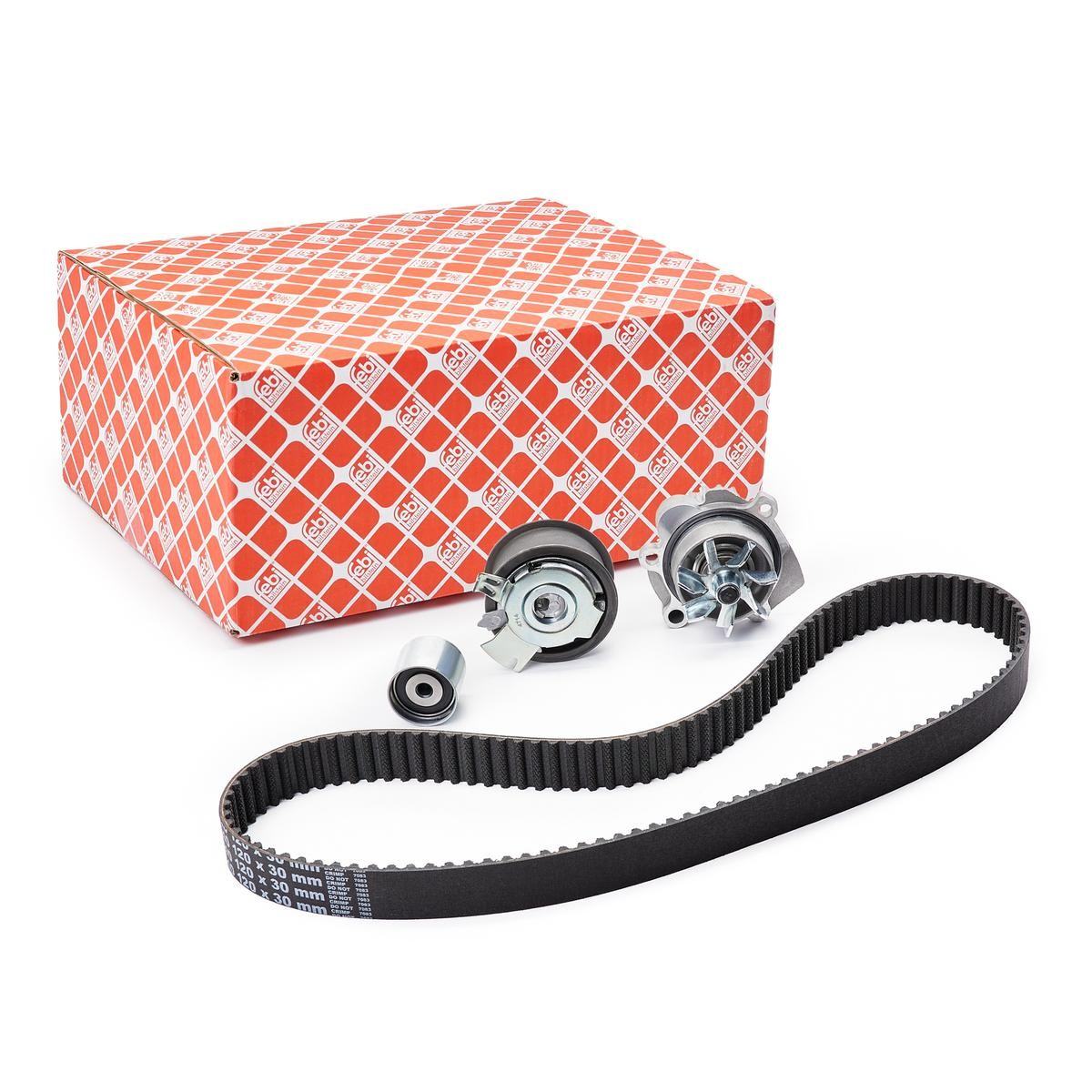 Correia do mecanismo de distribuição de gás, kit Febi 40618 preço, a partir de 173,07 USD
