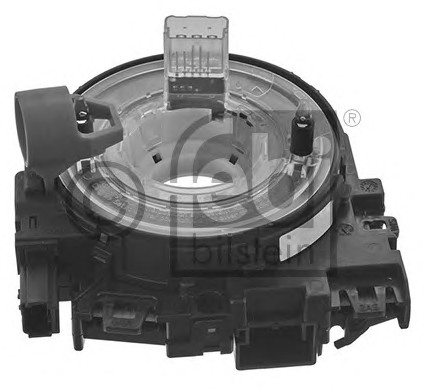 Anel AIRBAG de contato, cabo plano do volante para Volkswagen Touran II 1T3