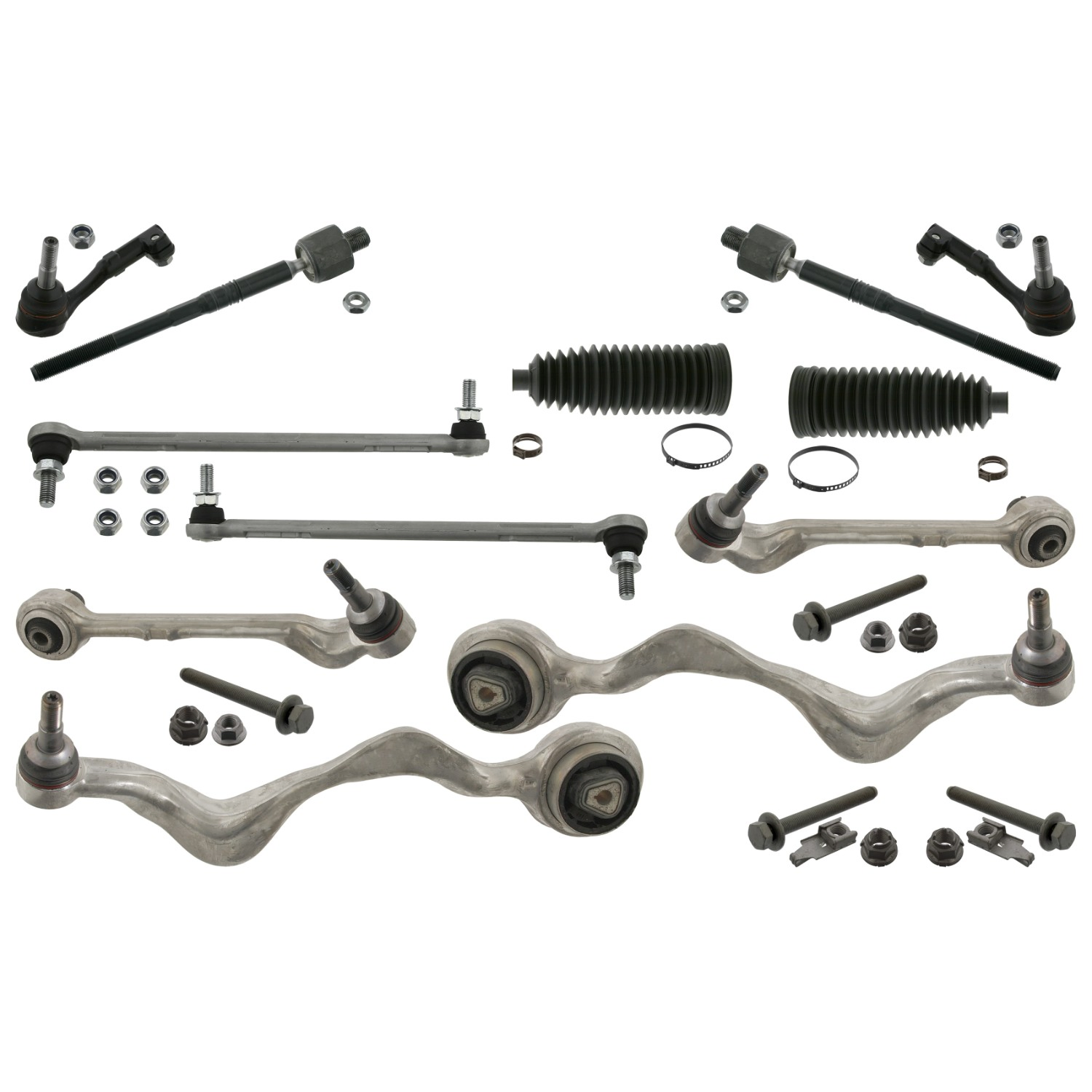 Kit de braços oscilantes de suspensão dianteira Febi 46285 preço, a partir de 257,41 USD
