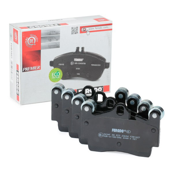 Sapatas do freio traseiras de disco Ferodo FDB1627 preço, a partir de 38,35 USD