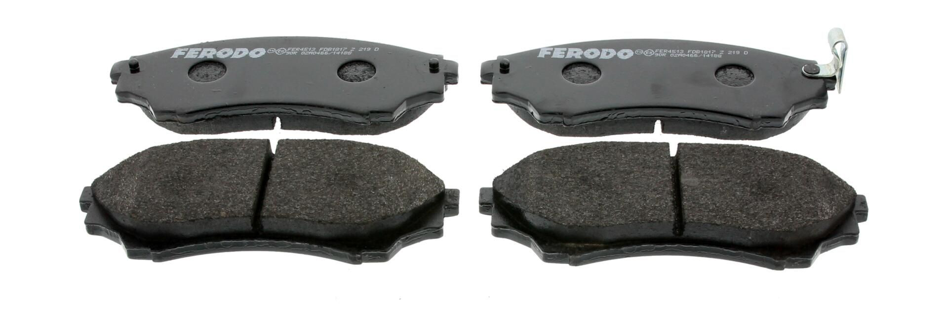 Sapatas do freio dianteiras de disco Ferodo FDB1817 preço, a partir de 27,91 USD