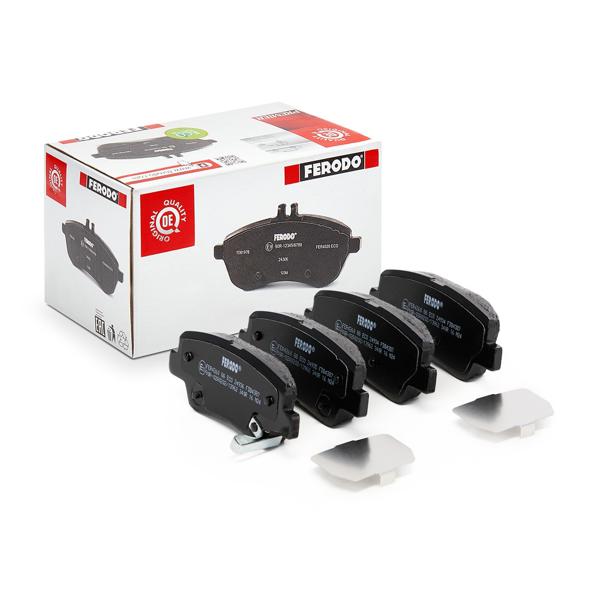 Sapatas do freio traseiras de disco Ferodo FDB4387 preço, a partir de 24,33 USD