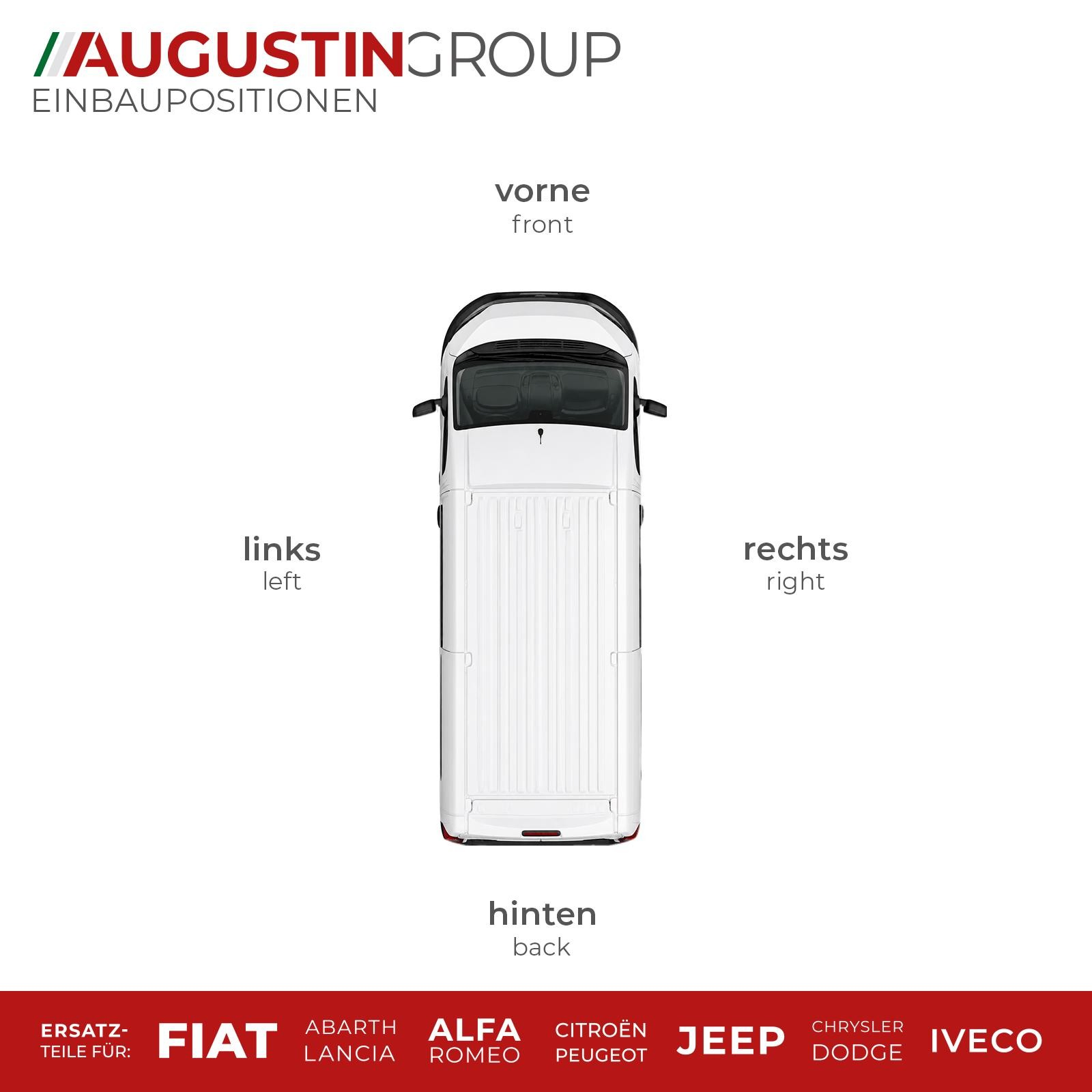 Sinal de parada traseiro adicional para Fiat Fiorino Qubo 225